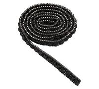 Ruban de Strass, Rouleau D'enveloppe de Maille Ruban de de Maille Rouleau D'enveloppe de Maille 1 Mètre Ruban de Colle de Support Thermique de Décor de Bricolage 1