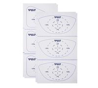 Ruban de swing de golf - Autocollants pour commentaires - Étiquettes - Club d'entraînement | Autocollant d'analyse de contact avec ballon pour les conducteurs Irons Woods - Feuilles d'art auxiliaire