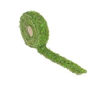 RUBAN DE TABLE MOUSSE NATURE VÉGÉTAL 5CMX5M VERT