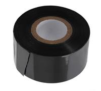 Ruban de transfert thermique pour machines de codage HP-241/DY-8, rouleau de ruban noir pour étiquetage d'emballage de date (25 mm x 122 m)