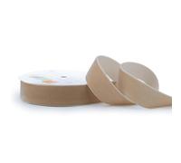 Ruban de velours - 25 mm x 5 m - Couleurs au choix : 3/6/10/16/22/25/50 mm - Couleurs résistantes et lavable - Ruban à coudre - Ruban cadeau pour emballage, décoration, bricolage - Sable beige