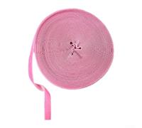 Ruban de velours de 10 m pour emballage de Noël et travaux manuels, convient pour les décorations de vacances faites à la main (rose)