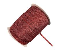 Ruban de velours pailleté de 6 mm, sans élastique, simple face, for serre-tête, nœud décoratif(05)