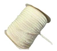 Ruban de velours pailleté de 6 mm, sans élastique, simple face, for serre-tête, nœud décoratif(10)