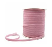 Ruban de velours, Ruban de velours multicolore simple face, 6-38mm, 3-5 yards, décoration mariage(Roze,20mm x 5yards)