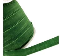 ruban de velours vintage, Ruban de velours polyester simple face multicolore 6 mm-38 mm X 3-5 mètres(Seagreen,25mm x 5yards)