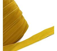 ruban de velours vintage, Ruban de velours polyester simple face multicolore 6 mm-38 mm X 3-5 mètres(Ocher,38mm x 3yards)