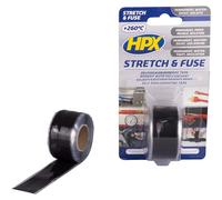 HPX – Ruban adhésif auto‑vulcanisant Stretch & Fuse SZ2503 noir 3 m x 25 mm