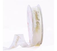 Ruban Décoratif 10-15yard Happy Birthday Ribbons Lover Wedding Event Party Valentine's Day Baking Bouquet Bowknot Card Gifts Box Packaging Decor(26. 25mm,2 Yards(1.8 Metres))