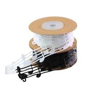 Ruban décoratif avec notes de musique, dentelle en polyester, largeur 30 mm, 10 mètres pour rouleau, dentelle créative pour artisanat, fête, cadeau, scrapbooking, blanc/noir (blanc)