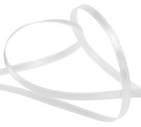 Ruban décoratif blanc 3mm x 50m ruban double satin mariage