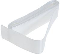 Ruban décoratif blanc avec lisière 25mm 3m 10p