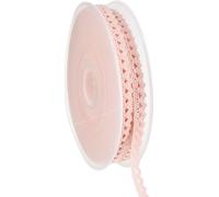 Ruban décoratif dentelle au crochet rose Vintage Shabby-Chic ruban décoratif 9mm x 20m