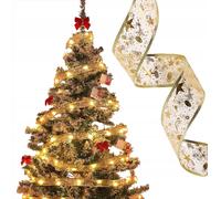 Ruban décoratif LED pour arbre de Noël 5m 50LED