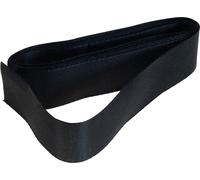 Ruban décoratif noir ruban cadeau lisière tissée 25mm 3m 10pc