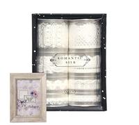 Ruban décoratif pour l'artisanat, embellissements de scrapbooking - Mise à niveau de l'élégance artisanale, romantique journal paysager décalcomanies frontalières en dentelle Fournitures d'artisanat