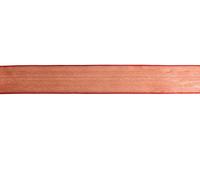 Ruban décoratif rouge 4,0cm.x10m.