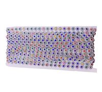 Ruban décoratif tendance pour costume minoritaire avec strass pour robe et costume artisanal, ceinture de bijoux
