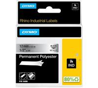 Ruban d'écriture en polyester DYMO Largeur : 12 mm métallique permanent