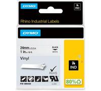 Ruban d'écriture vinyle DYMO largeur : 24 mm longueur : 5,5 m blanc