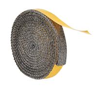 Ruban d'emballage de cuisinière, joints en fibre de verre remplacement de cuisinière à bois, colle d'emballage de porte de poêle à bois pour poêles, cheminées, colle pour poêle à charbon ou équipement