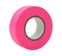 Ruban d'enquête - Ruban de marquage fluorescent | Marqueur de frontière polyvalent non adhésif de 50 m pour chantiers de construction, frontières, lieu de travail, maison, extérieur, jardin,