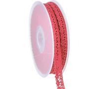 Ruban dentelle Rose Ruban décoratif Dentelle 12mm x 20m Vintage Haute qualité