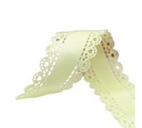 Ruban Dentelle Ruban gros-grain en dentelle creuse, 10 mètres, motif cœur pêche, 30 mm, for nœuds de cheveux, bricolage, accessoires faits main(Color-16)