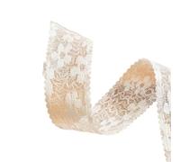 Ruban Dentelle Rubans non extensibles en dentelle, 9 mètres, 30 mm, for cheveux, loisirs créatifs, accessoires faits main, vêtements(Color-01)