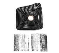 Ruban d'Étanchéité Butyle 4m Noir, Bande Adhésive Waterproof pour Phare et Porte de Voiture - Scelle Durable Anti - Fuite, Réduit le Bruit, Installation Facile pour Tous Véhicule