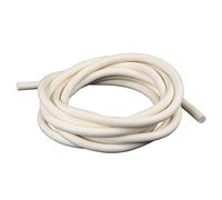 Ruban d'étanchéité en mousse, coupe-froid, 1 pièce 5 m 8 mm 9 10 11 12, bande ronde de caoutchouc silicone, blanc(10mm(5m))