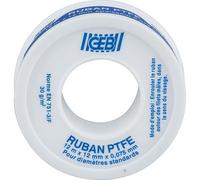 Ruban d'étanchéité PTFE 12mmx12mx0.075m vrac