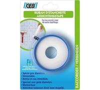 Ruban d'étanchéité PTFE 19mmx15mx0.2mm blister