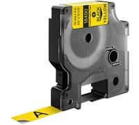 Ruban détiquetage DYMO IND RHINO S0718080 Couleur de ruban: jaune Couleur de police:noir 12 mm 3.5 m