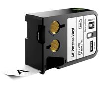 Dymo XTL Cassette d'étiquettes multi usage en vinyle 24 mm x 7 m Noir sur Blanc