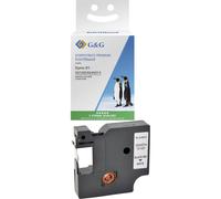 Ruban d'étiquetage G&G BB-D-G-D1-45013 compatible remplace DYMO 45013 Couleur