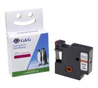 Ruban d'étiquetage G&G BB-D-G-D1-45017 compatible remplace DYMO 45017 Couleur