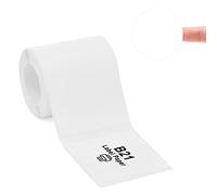 Ruban d'étiqueteuse compatible avec NIIMBOT B21/B1/B3S, papier pour étiquettes de codes à barres et d'adresses, papier imperméable à l'eau et résistant à l'huile, blanc rond, 50x50mm, 150Pcs