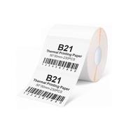 Ruban d'étiqueteuse compatible avec NIIMBOT B21/B1/B3S, papier pour imprimante d'étiquettes de codes à barres et d'adresses imperméable à l'eau, anti-huile, blanc, 50x30mm, 230Pcs