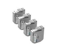 Ruban d'Etiqueteuse Lot de 4 1,2cm Compatible Avec Plupart Des Etiqueteuses Brother
