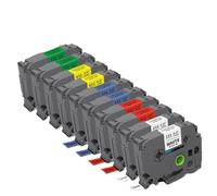 Ruban d'étiquette d'étiquette 3-10pk 12mm 231 TZ231 TZ Blancheur blanc Compatible avec TZ-231 Cassette Étiquette de cassette Compatible avec la machine du fabricant d'étiquettes(10PK Label Tape 02)