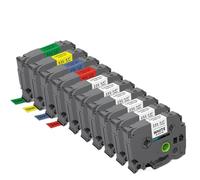 Ruban d'étiquette d'étiquette 3-10pk 12mm 231 TZ231 TZ Blancheur blanc Compatible avec TZ-231 Cassette Étiquette de cassette Compatible avec la machine du fabricant d'étiquettes(10PK Label Tape 01)