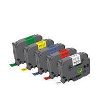 Ruban d'étiquette d'étiquette 3-10pk 12mm 231 TZ231 TZ Blancheur blanc Compatible avec TZ-231 Cassette Étiquette de cassette Compatible avec la machine du fabricant d'étiquettes(5PK Mixed Color)