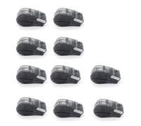 Ruban d'étiquettes en Nylon, 19.1mm X 4.9m, noir sur blanc, Compatible avec le marquage général des fils d'identification et l'étiquetage en laboratoire, Compatible avec M21-750-499(M21-750-499-10pcs)