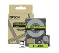 Epson LK-4GBJ - Noir sur vert - Ruban