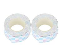 Ruban d'étiquettes laminé pour impression thermique, durable et de haute qualité, avec écriture claire et noire, papier fin pour étiqueteuse King Jim Tepra Pro LR5C, lot de 2,