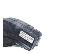 Ruban d'étiquettes M21-500-595 0,5 pouce 6,4 m avec puce noir sur blanc compatible avec BMP21 Plus Lab à main(10 Pack)