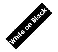 Ruban d'étiquettes pour DYMO D1,6/9/12mm,45013,40913,43613,45010,45016,45017,45018,45019,étiqueteuse,LabelManager 160,280 - Type White on Black-6mm