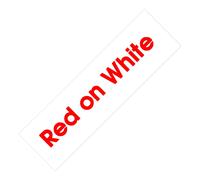 Ruban d'étiquettes pour DYMO D1,6/9/12mm,45013,40913,43613,45010,45016,45017,45018,45019,étiqueteuse,LabelManager 160,280 - Type Red on White-6mm