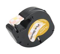Ruban d'étiquettes,Ruban d'étiquettes 12mm,Ruban d'étiquettes de remplacement,Ruban d'étiquettes pour Dymo,Accessoires pour machines à étiqueter